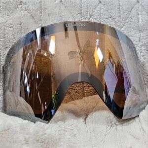 Dragon R1 OTG Replacement Lens Lumalens Mirrored Amber Ski Snow Outdoor Sports